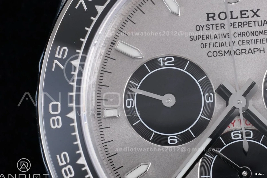 on Black 126519 Dial Edition VS4131 (Weighted) Strap V2 Daytona Best Gray 1:1 VSF Oysterflex 0119